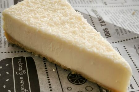 Торт Чизкейк New-York с кокосом