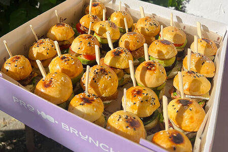 Бокс Brunch-бургер фирменный XL