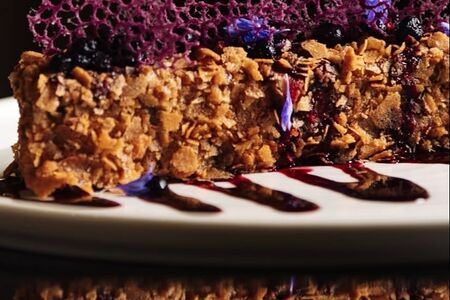 Черничный пирог