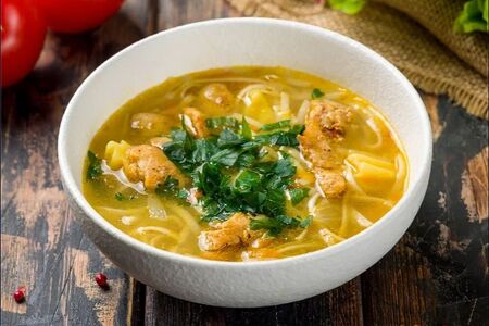 Суп-лапша с курицей