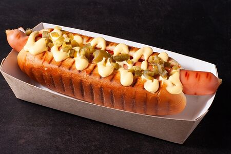 Хот-дог Мексиканец острый