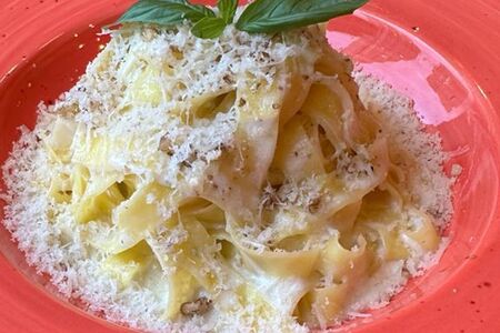 Феттуччине 4 сыра