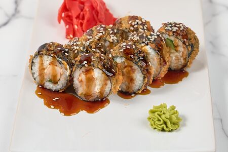 Темпура с лососем