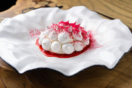 Алина Павлова с малиной и кремом ганашем