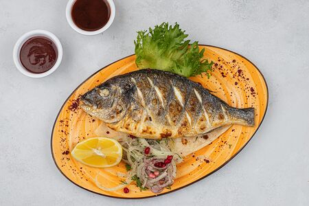 Шашлык из рыбы Дорадо