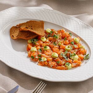 Тартар из лосося