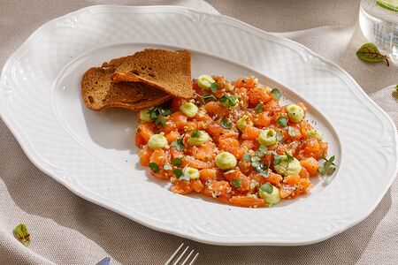 Тартар из лосося