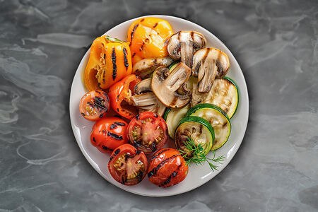 Овощи на мангале