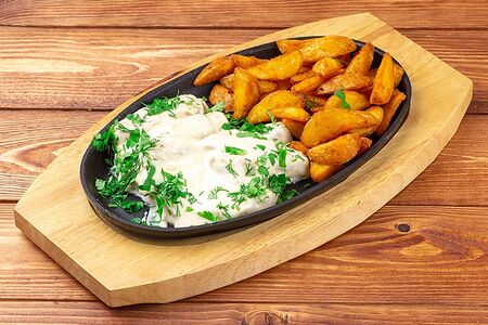 Курица в сливочном соусе