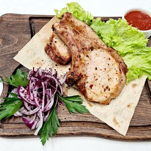 Шашлык из cвинoй корейки