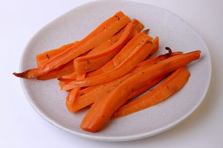 Печеная морковь