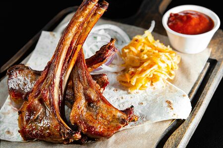 Шашлык из каре барана