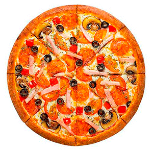 Пицца Римская тонкое тесто большая (40см)