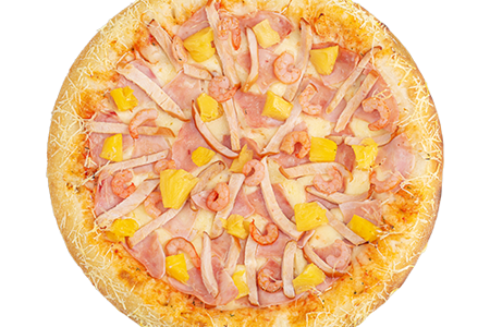 Гавайская на пышном тесте