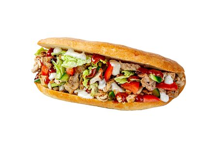 Шаурма в лепешке