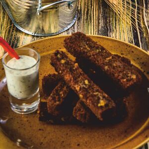 Гренки с чесноком