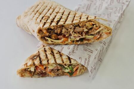 Шаурма на углях со свининой стандарт