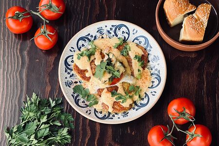 Сырный латкес