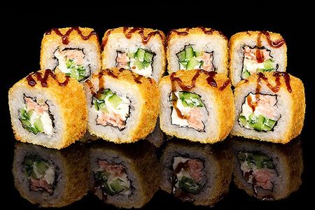 Темпура Лосось-огурец