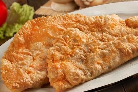 Чебурек с бараниной