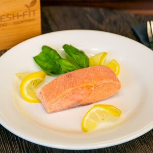 Стейк из лосося