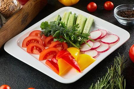 Овощная тарелка