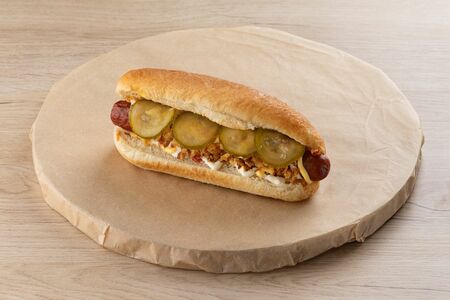 Хот-дог Датский с колбаской