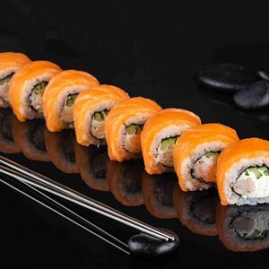 Ֆիլադելֆիա ռոլլ մանրածովախեցգետնով