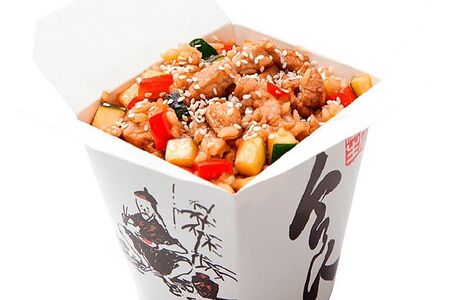 Тори тяхан с копченой курочкой