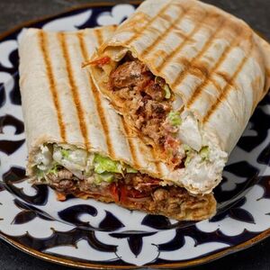 Шаурма, добавка картошка фри