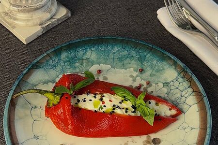 Перец рамиро со страчателлой