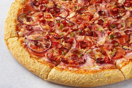 Пицца Сакура на толстом с сыром