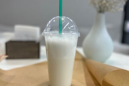 Молочный коктейль ванильный