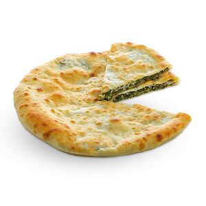 Осетинский пирог со шпинатом и сыром