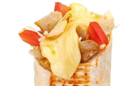 Сырная с мясом макси