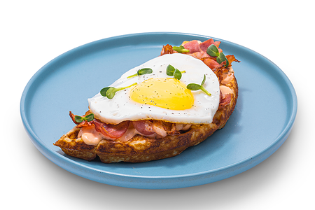 Венская вафля с беконом