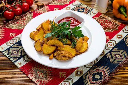 Картофель по-деревенски