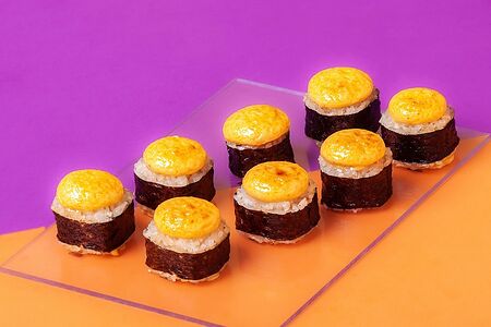 Запеченный с креветкой