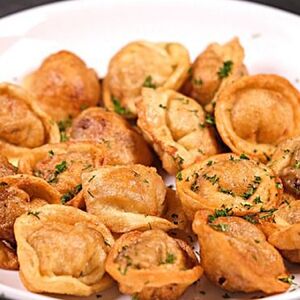 Пельмени жареные