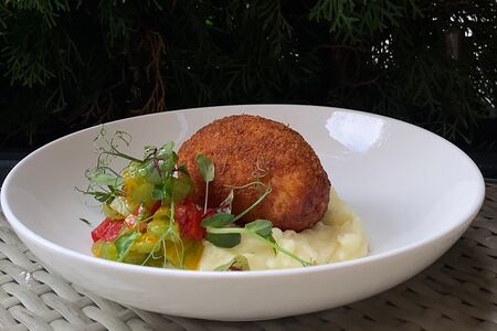 Котлета из филе цыплёнка в панировке