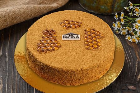 Медовик карамельный замороженный