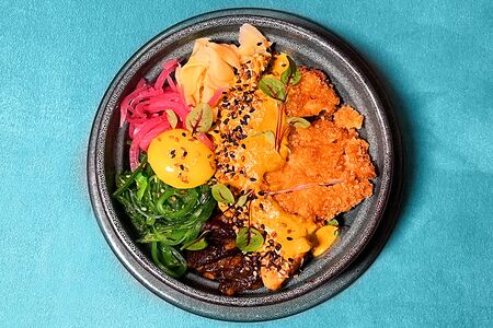 Донбури с курицей