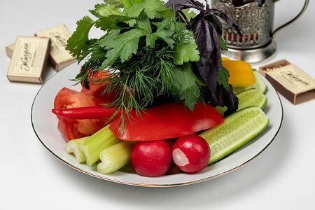 Овощной букет из южных краев