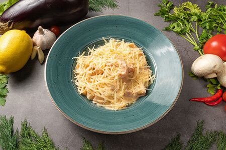 Паста с креветками