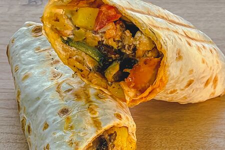 Куриный донер с грибами