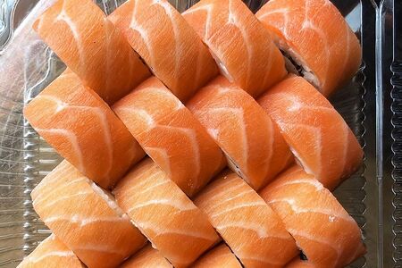 Ролл Филадельфия с огурцом