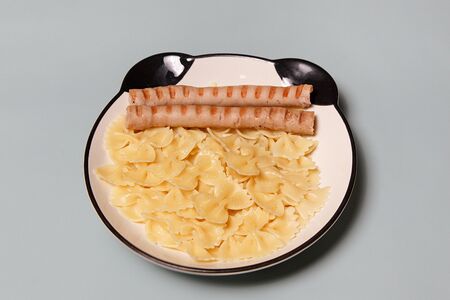 Бабочки с куриными сосисками