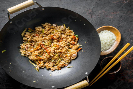 Рис с курицей Терияки