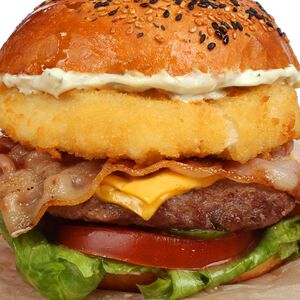 Чизбургер сырный с беконом биг