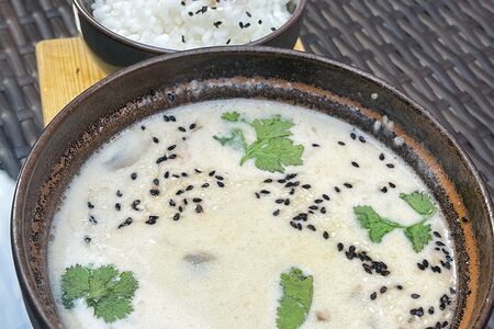 Суп Том-кха с курицей